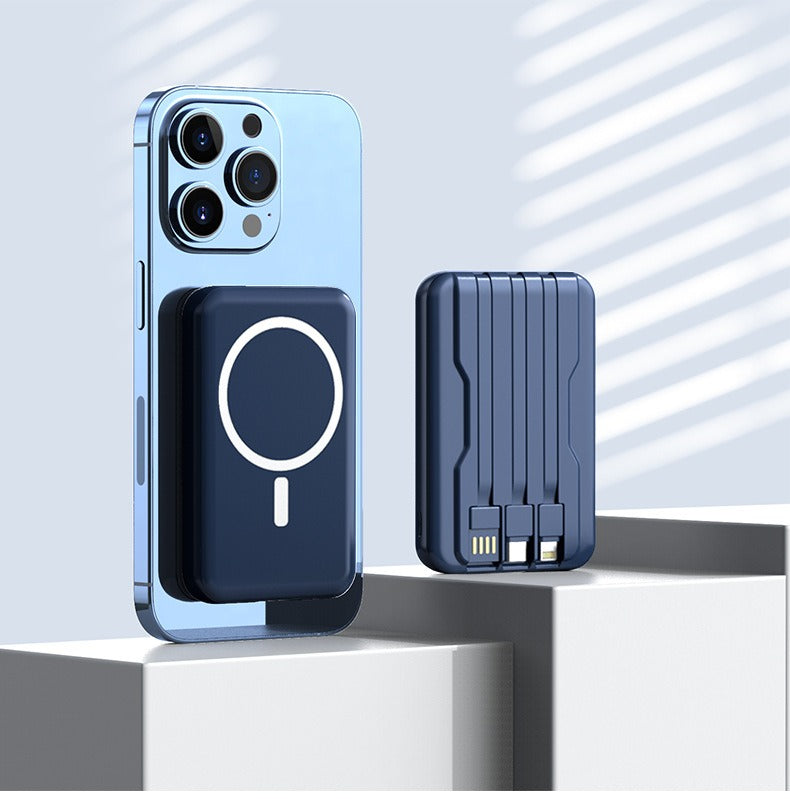 MagSafe Magnetic Wireless Power Bank – 10,000mAh Mini Fast Charger