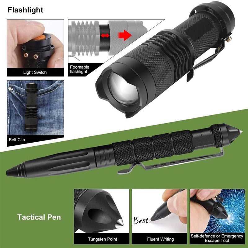 Military-Grade Survival Kit – Tactical Emergency Tools for Any Mission