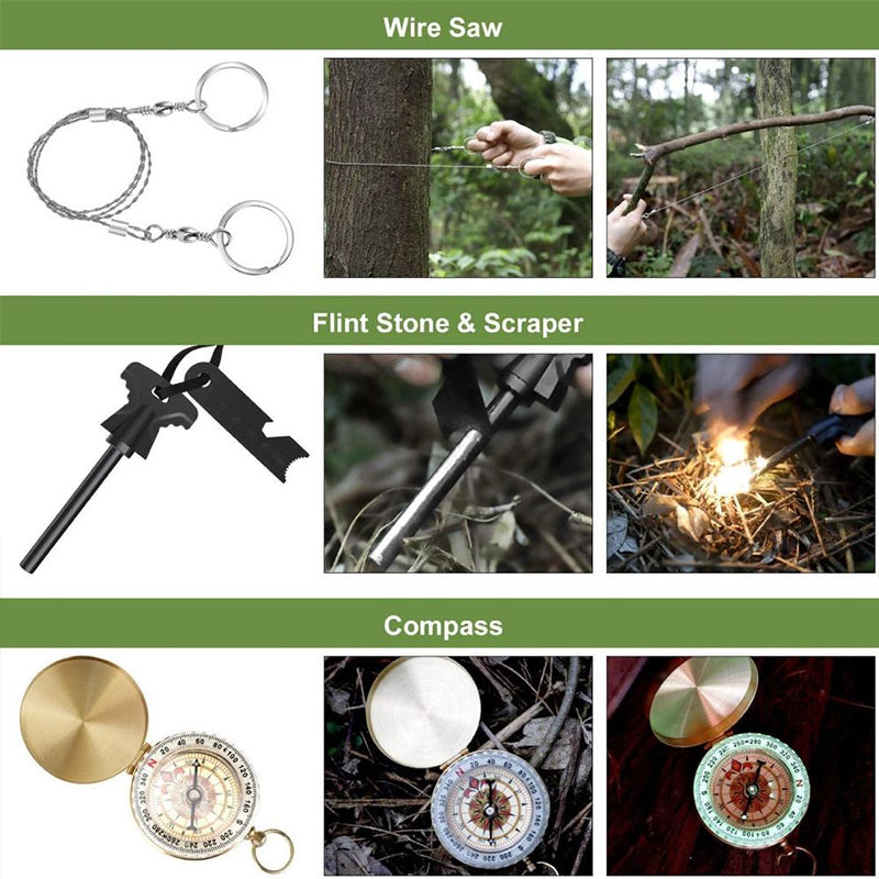 Military-Grade Survival Kit – Tactical Emergency Tools for Any Mission