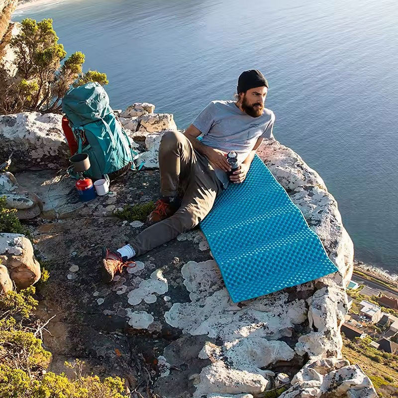 Foldable Camping Pad – Moisture-Proof IXPE Foam with Aluminum Membrane
