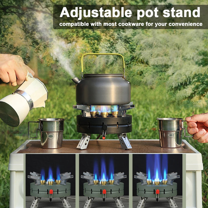 Outdoor Electronic Ignition Stove – 13,800W of Foldable Firepower