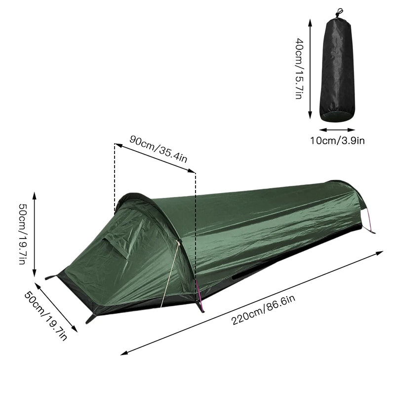 Ultralight Solo Tent – Compact, Waterproof, Adventure-Ready
