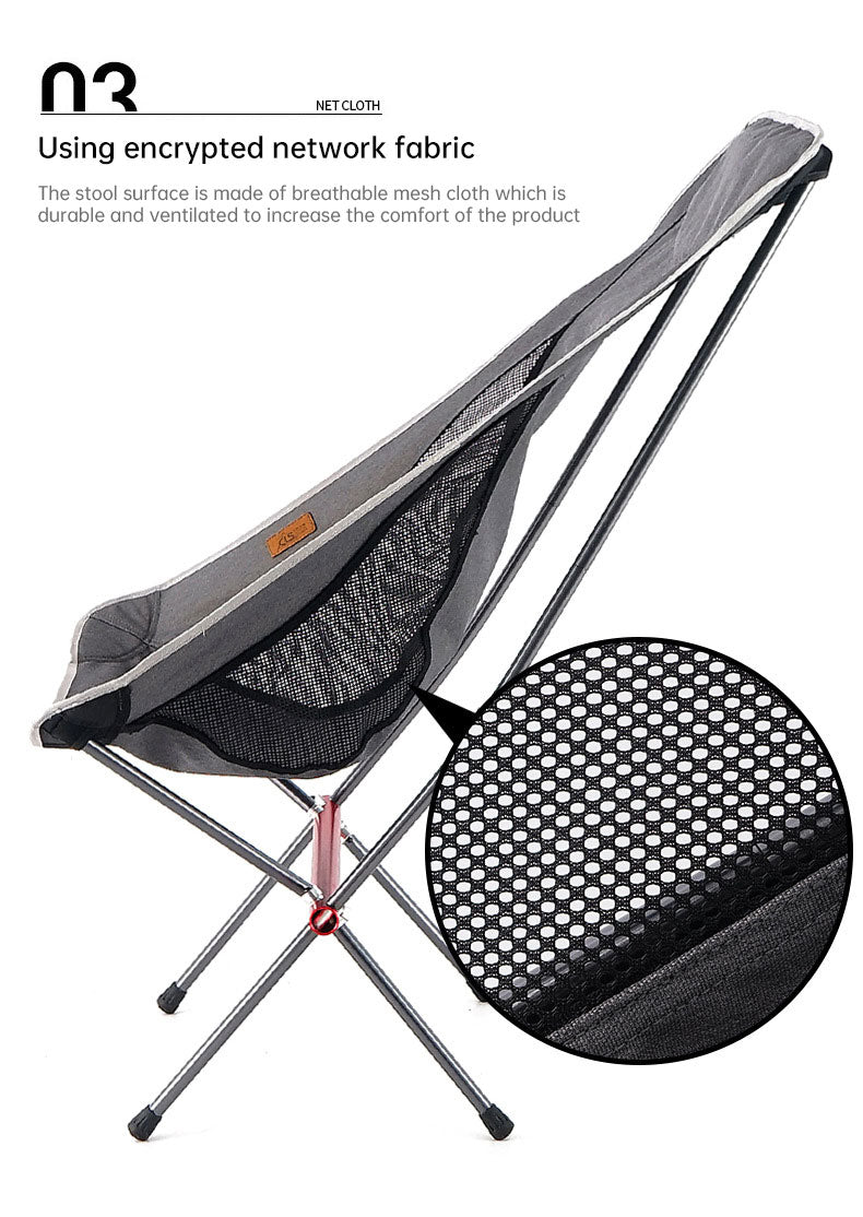 Outdoor Folding Moon Chair – Rugged Comfort That Goes Anywhere
