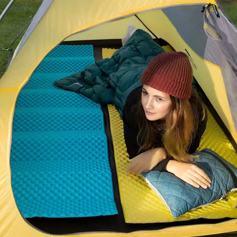 Foldable Camping Pad – Moisture-Proof IXPE Foam with Aluminum Membrane