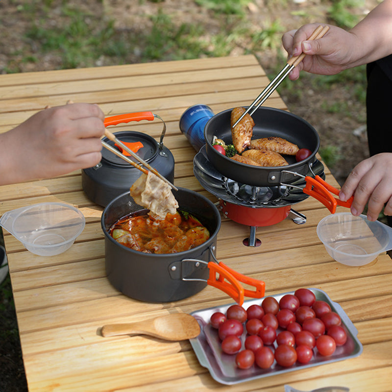 Camping Cookware Set – Lightweight, Portable & Adventure-Ready