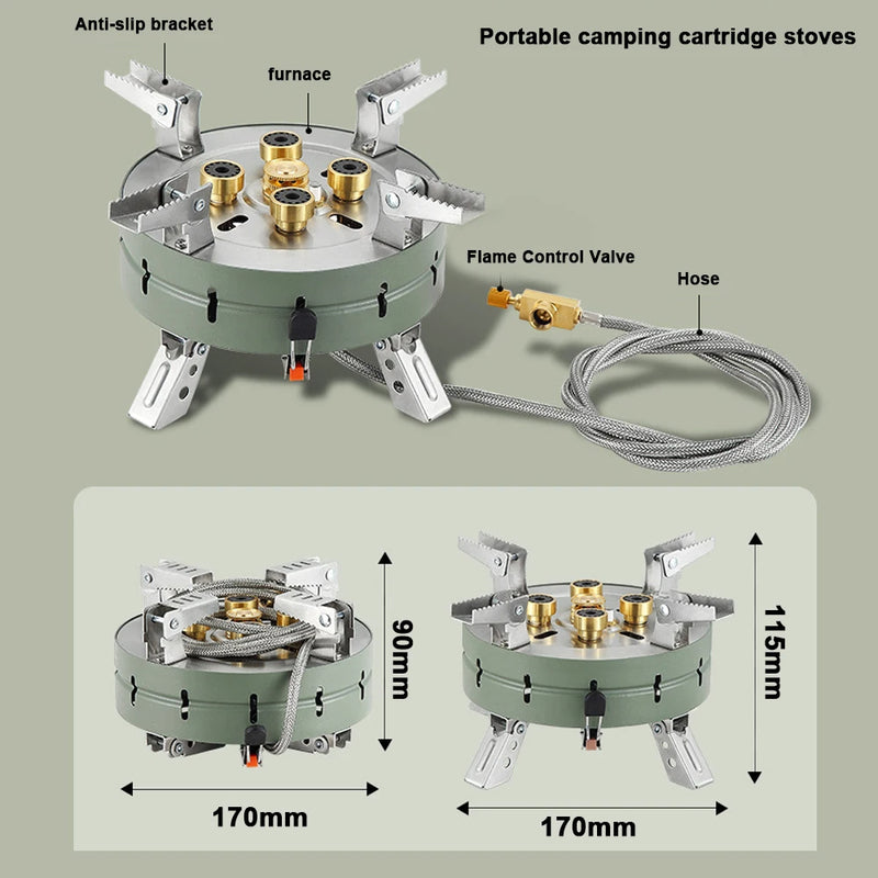 Outdoor Electronic Ignition Stove – 13,800W of Foldable Firepower