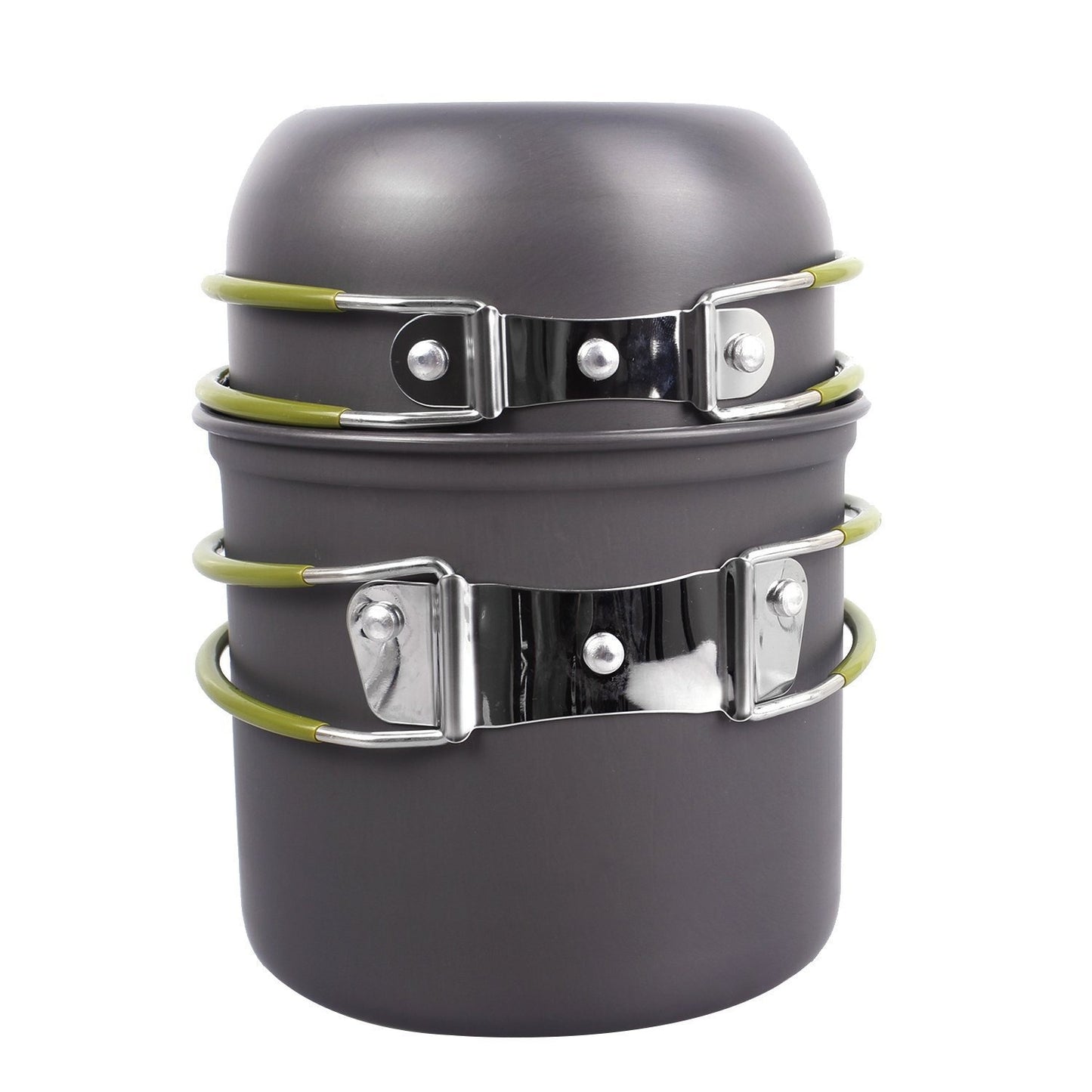 Outdoor Cookware Set – Compact 3-Piece Combo for Campsite Cooking