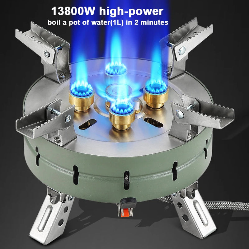 Outdoor Electronic Ignition Stove – 13,800W of Foldable Firepower
