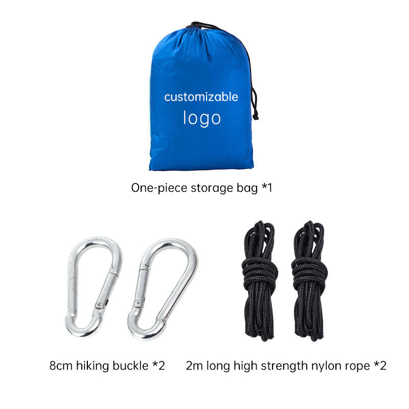 Camping Hammock – Single & Double Parachute Nylon Options