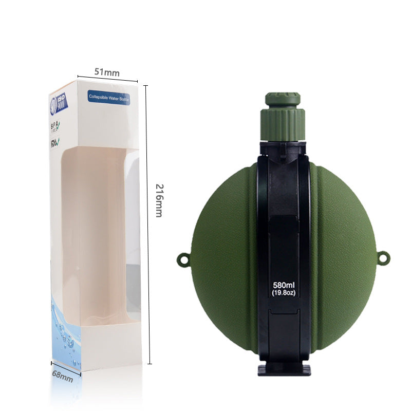 Silicone Folding Portable Flask – Hydration That Travels Light