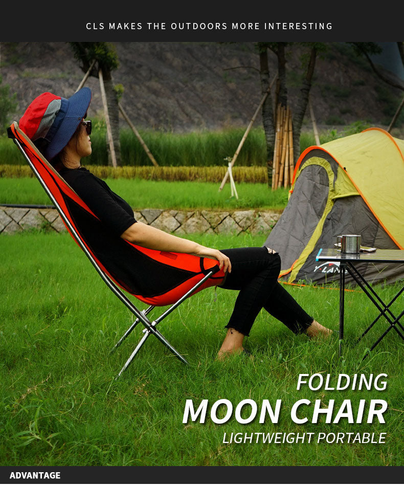 Outdoor Folding Moon Chair – Rugged Comfort That Goes Anywhere