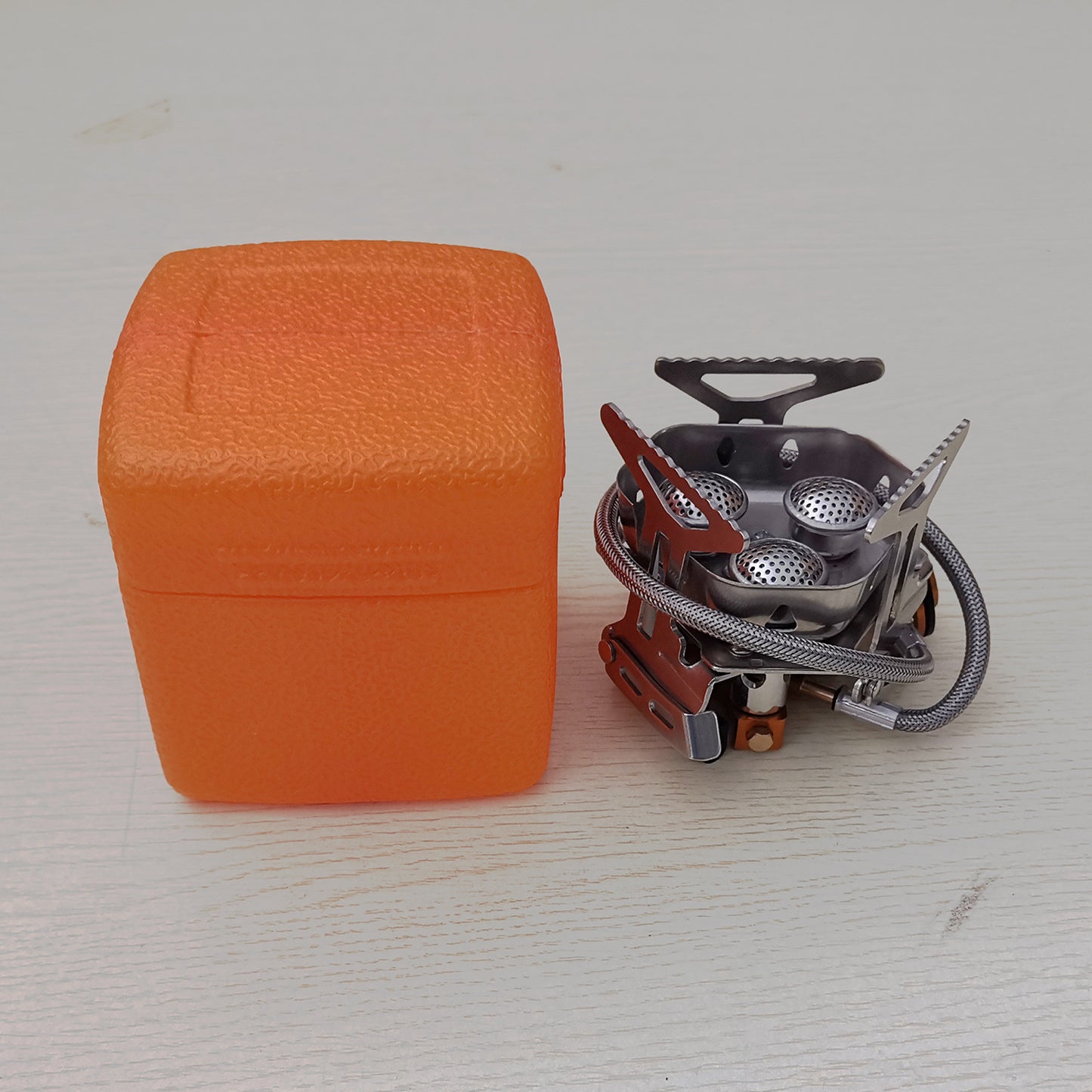 Three Core Power Camping Gas Stove – Triple Burner Strength in a Featherlight Frame