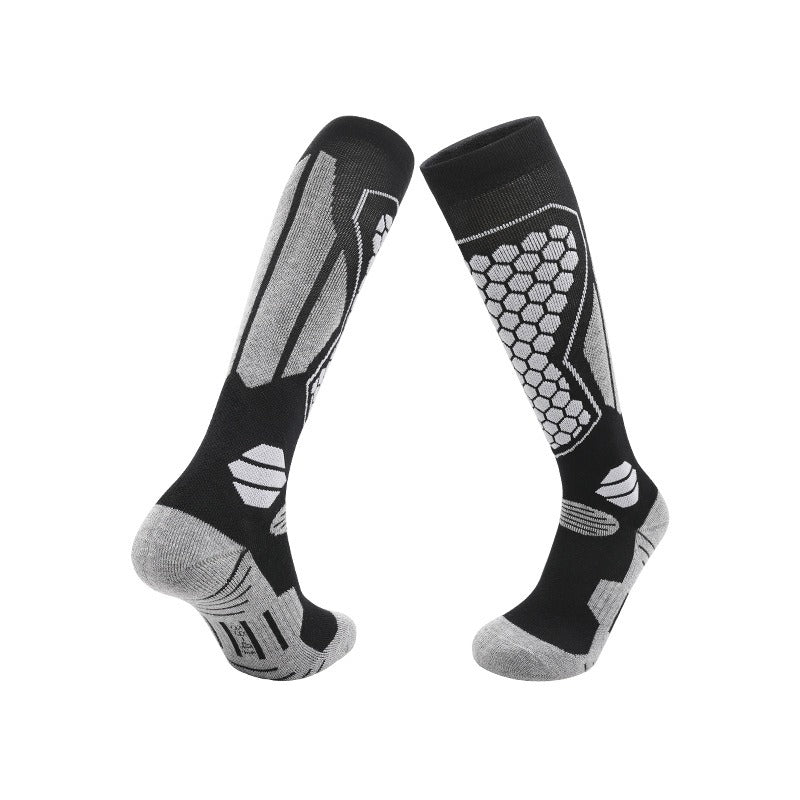 Outdoor Merino Wool Long Tube Socks – Full-Length Warmth, All-Day Endurance