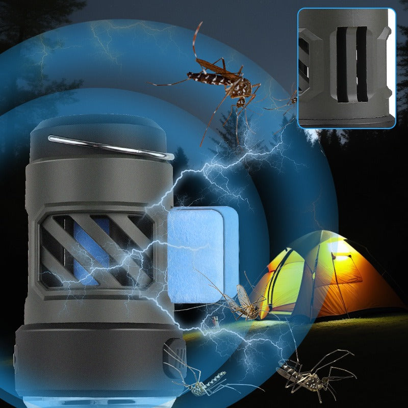 LED Mosquito Repellent Camping Light – Bright, Bite-Free, and Built for the Outdoors
