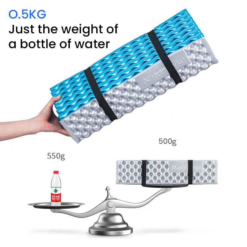 Foldable Camping Pad – Moisture-Proof IXPE Foam with Aluminum Membrane