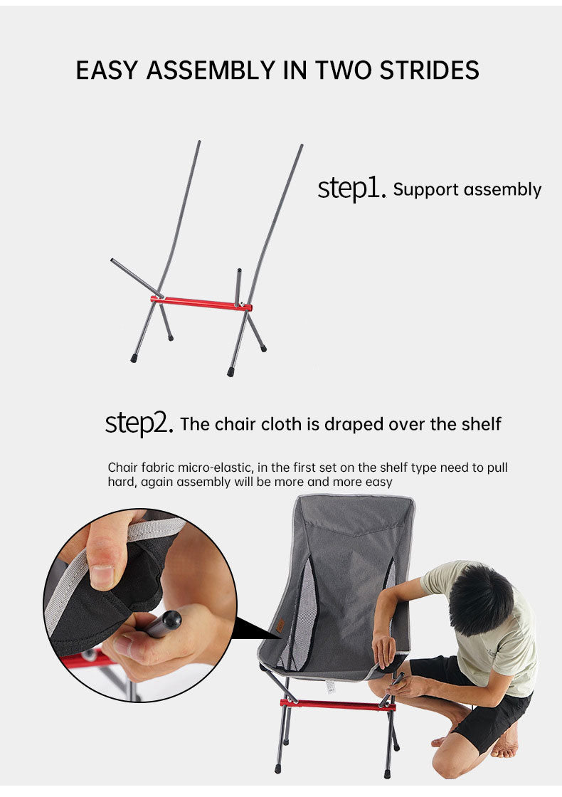 Outdoor Folding Moon Chair – Rugged Comfort That Goes Anywhere