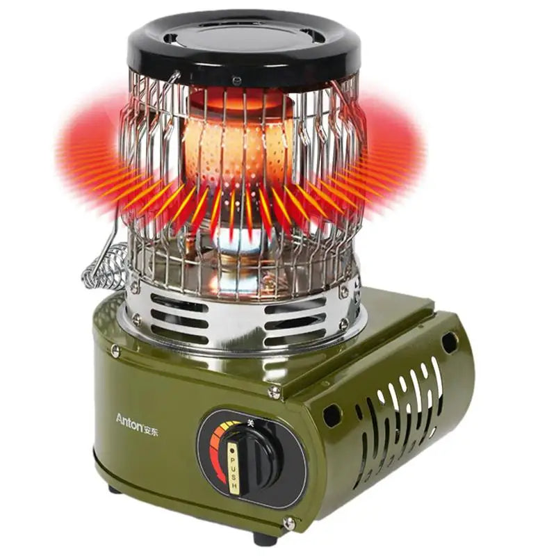 Outdoor Gas Heater & Hand Warmer – Compact Heat for Cold Camps