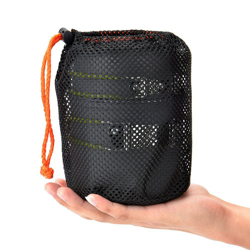 Portable Camping Cooking Set with Storage Sack – Cook Anywhere, Pack Light