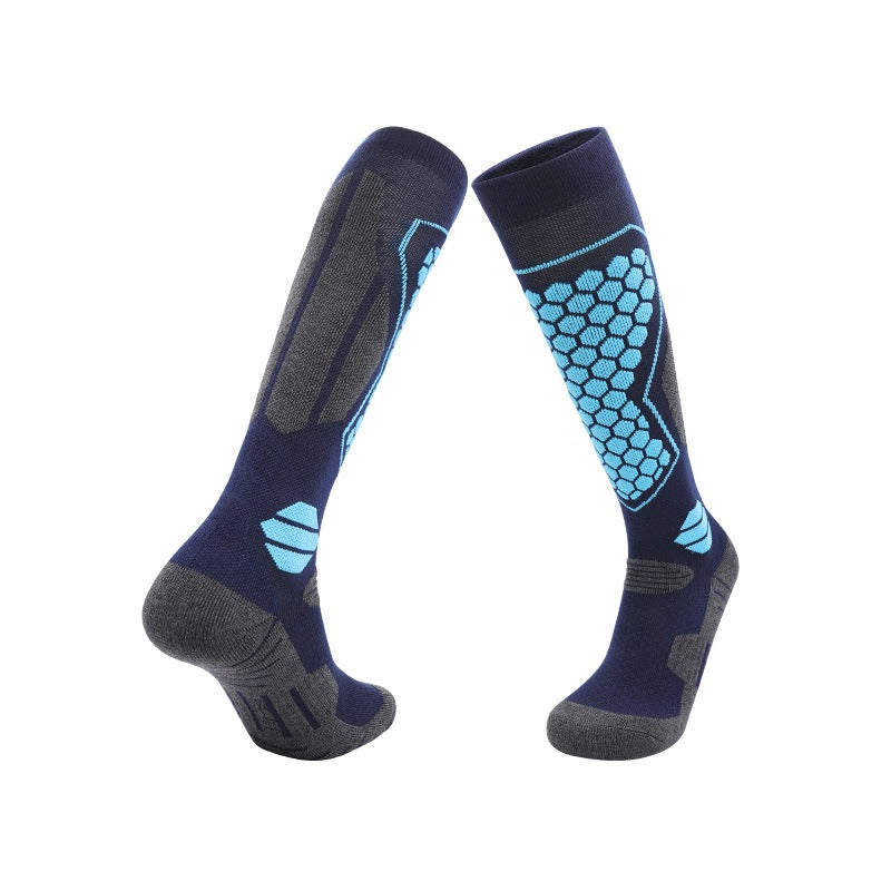 Outdoor Merino Wool Long Tube Socks – Full-Length Warmth, All-Day Endurance