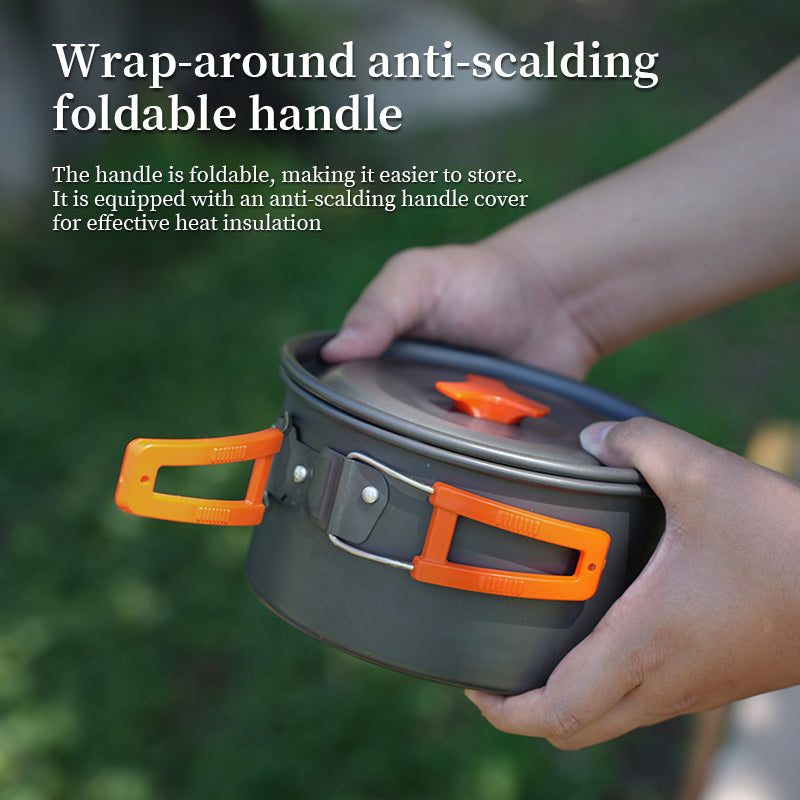 Camping Cookware Set – Lightweight, Portable & Adventure-Ready