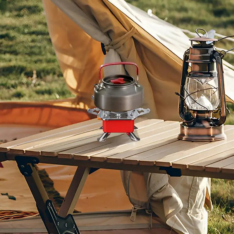 Foldable Windproof Portable Stove – Compact Power for the Wild