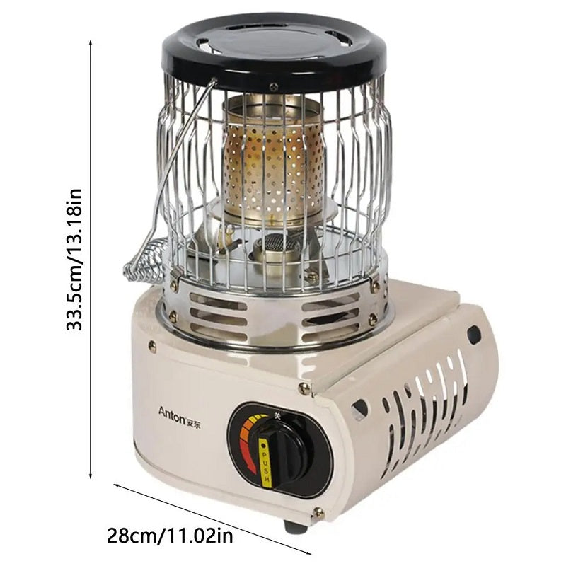 Outdoor Gas Heater & Hand Warmer – Compact Heat for Cold Camps
