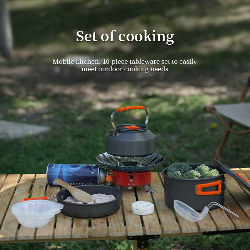 Camping Cookware Set – Lightweight, Portable & Adventure-Ready