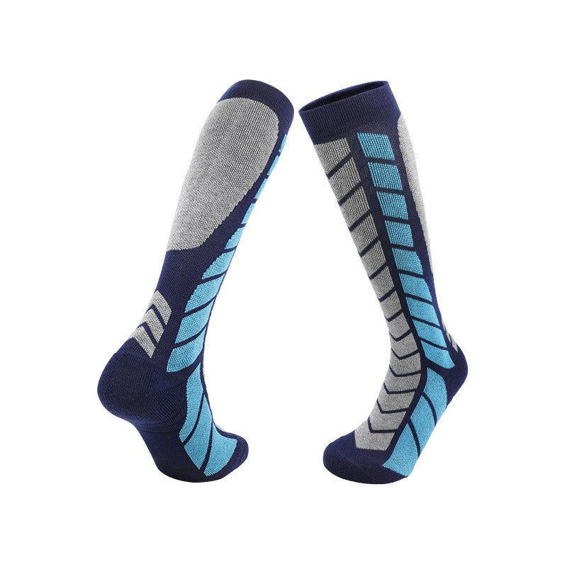 Outdoor Merino Wool Long Tube Socks – Full-Length Warmth, All-Day Endurance