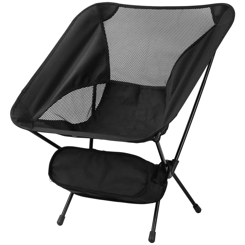 Ultralight Folding Chair β Portable & Extended Comfort for Camping, Fishing & More
