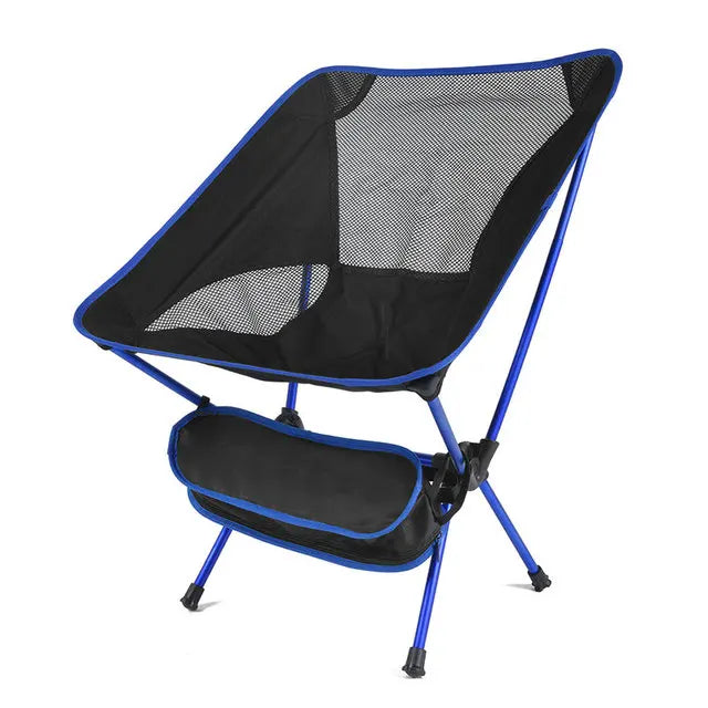 Ultralight Folding Chair β Portable & Extended Comfort for Camping, Fishing & More