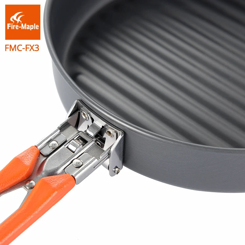 Fire Maple Feast Vulcan Frying Pan – 0.9L Hard Aluminum Alloy