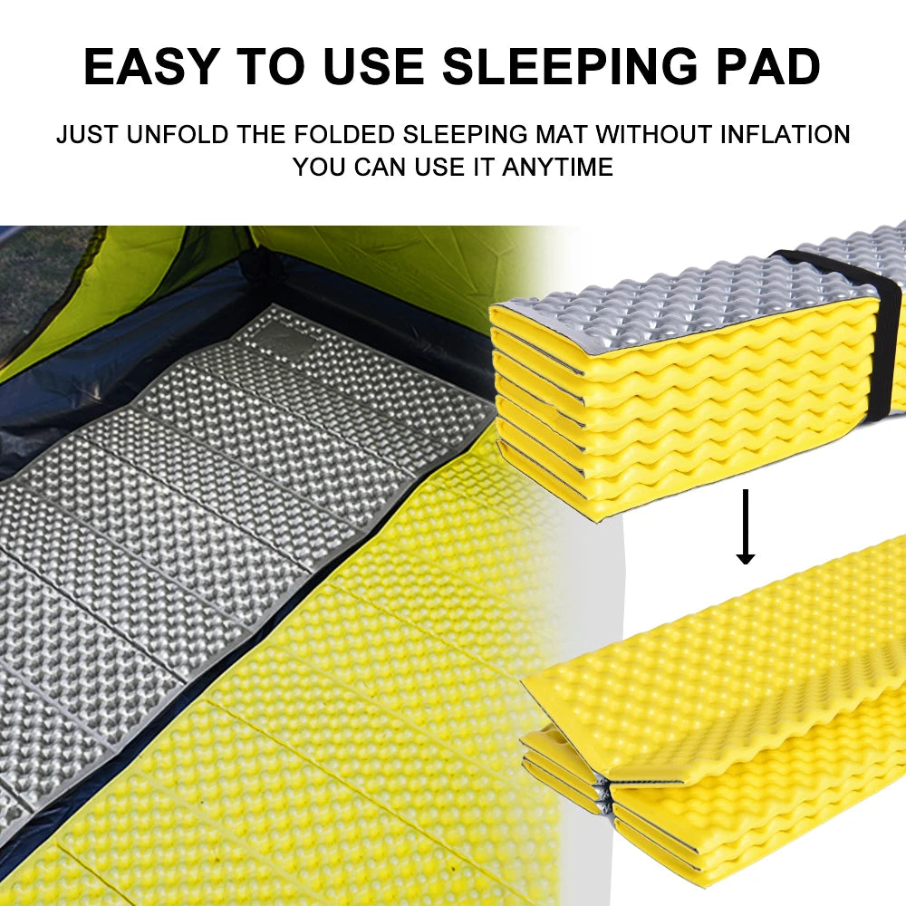 Lightweight Camping Mat Portable Sleeping Pad for Outdoor Adventures
