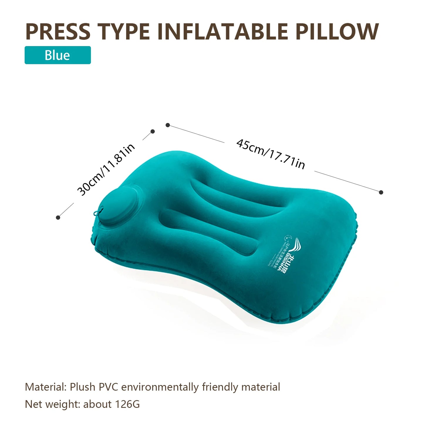 BISINNA Camping Inflatable Pillow – Ultralight Portable Air Pillow for Travel, Hiking & Outdoor Adventures