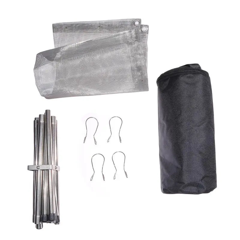 🔥 Portable Outdoor Mesh Fire Pit