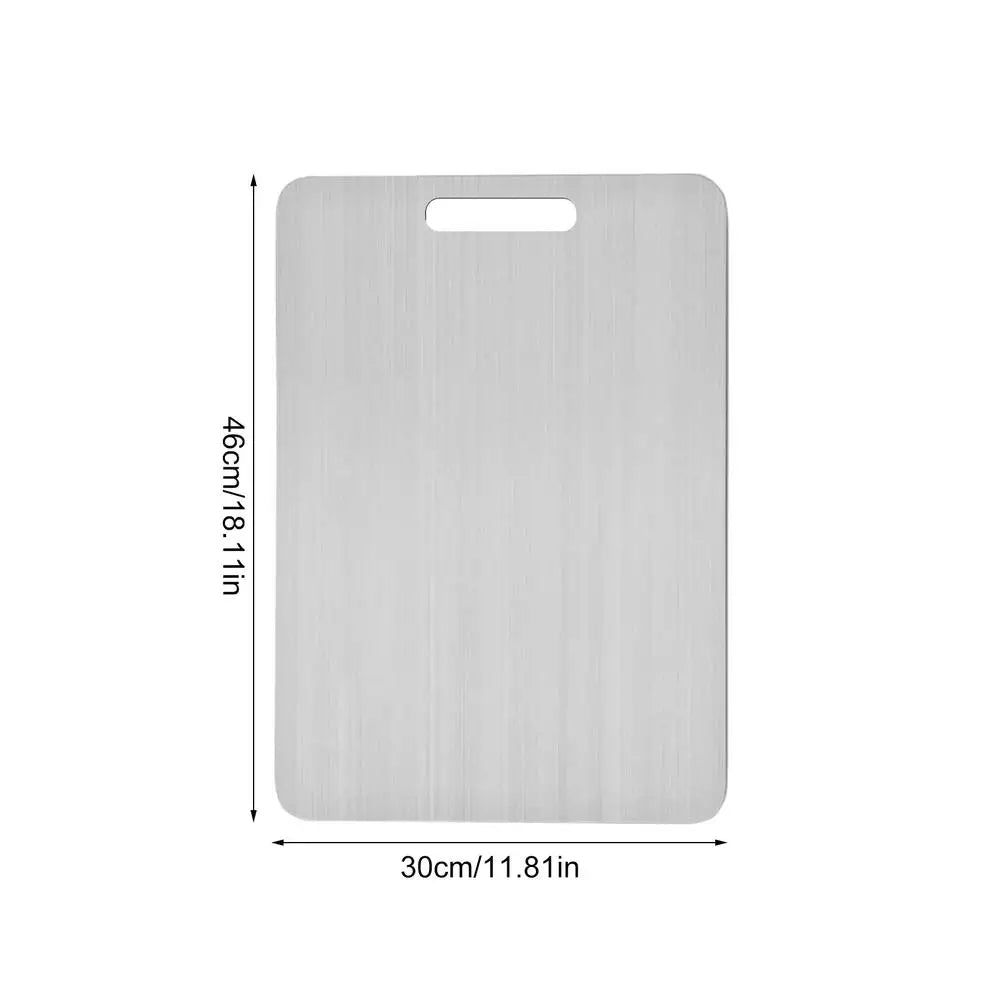 Double Thick Titanium Cutting Board – Ultra-Durable Prep Surface for Outdoors