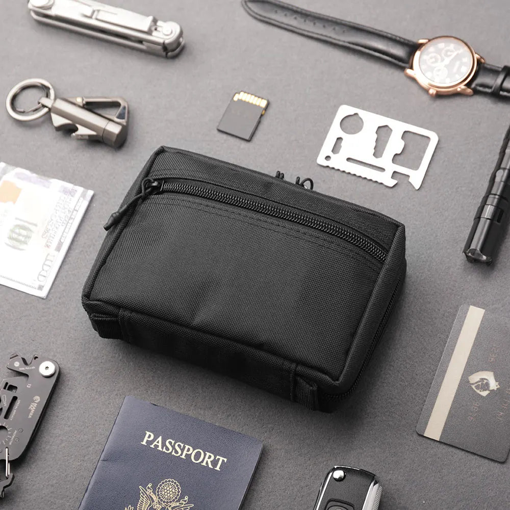EDC Mid Organizer Pouch – Tactical Everyday Carry Cable & Gear Storage Bag