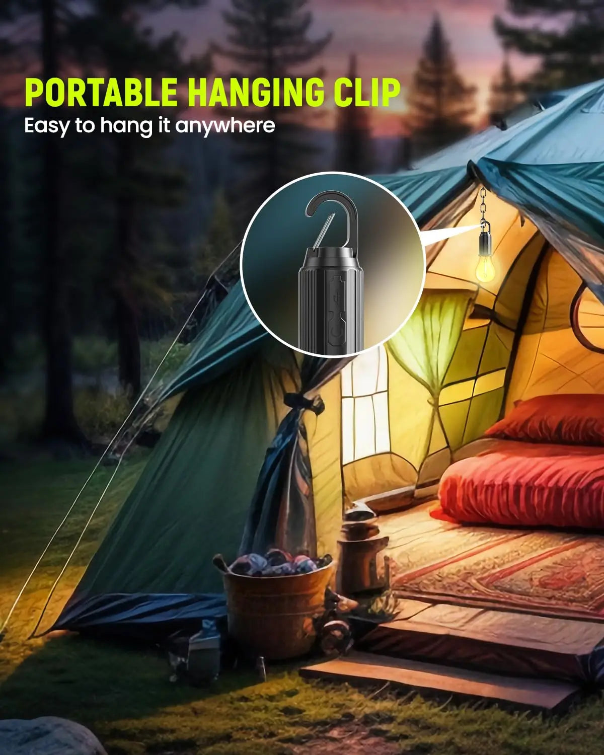 Rechargeable LED Camping Lantern