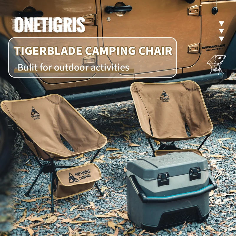 OneTigris Tigerblade Camping Chair – Rugged Comfort, Anywhere You Roam