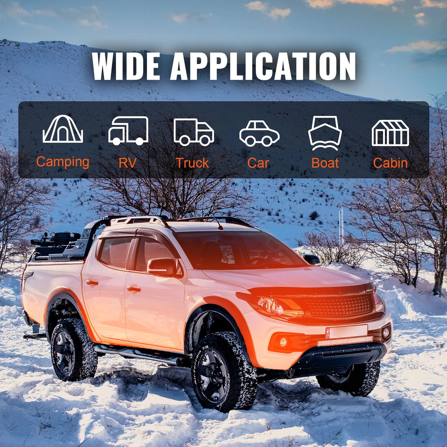 5KW Diesel Heater 12V with Bluetooth – Compact, Efficient Heating for Vehicles and Outdoor Spaces