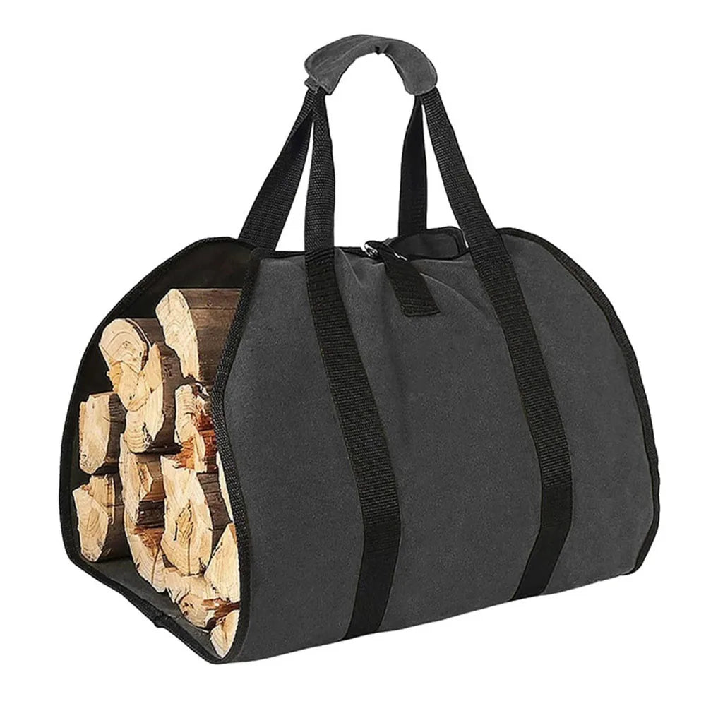 Large Capacity Firewood Storage Bag – Waterproof, Scratch-Resistant & Built for the Outdoors