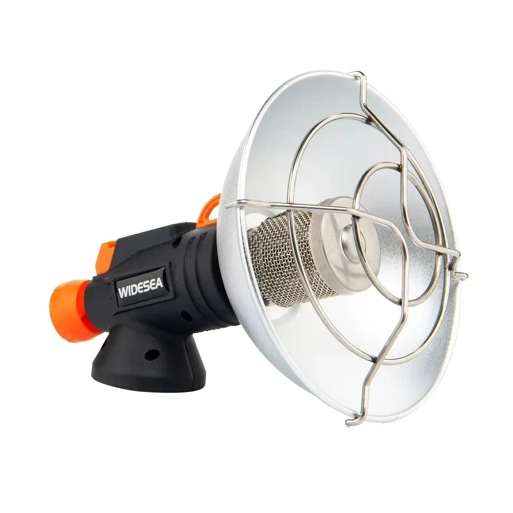 Widesea Camping Heater – Portable Stainless Steel Outdoor Fireplace & Gas Burner for Winter Camping, Hiking & Survival