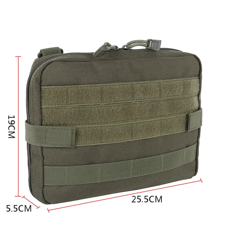 MOLLE Tactical Pouch – Outdoor Emergency Pack for Medical Gear, Tools & EDC Essentials