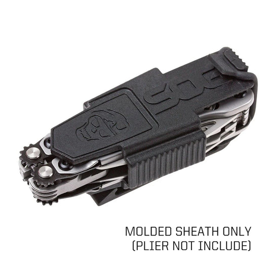SOG Durable Nylon Belt Sheath – Compact Multi-Tool Pouch with Secure Snap Closure & Back Clip for EDC