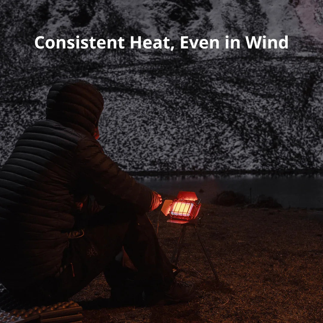 Fire Maple Sunflower X Gas Camping Stove – Multi-Function Infrared Heater & Burner for Outdoor Cooking & Warmth