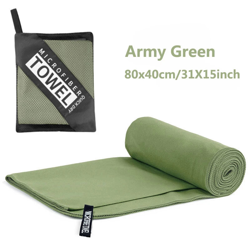 Quick-Drying Microfiber Camping Towel – Super Absorbent & Ultra-Light