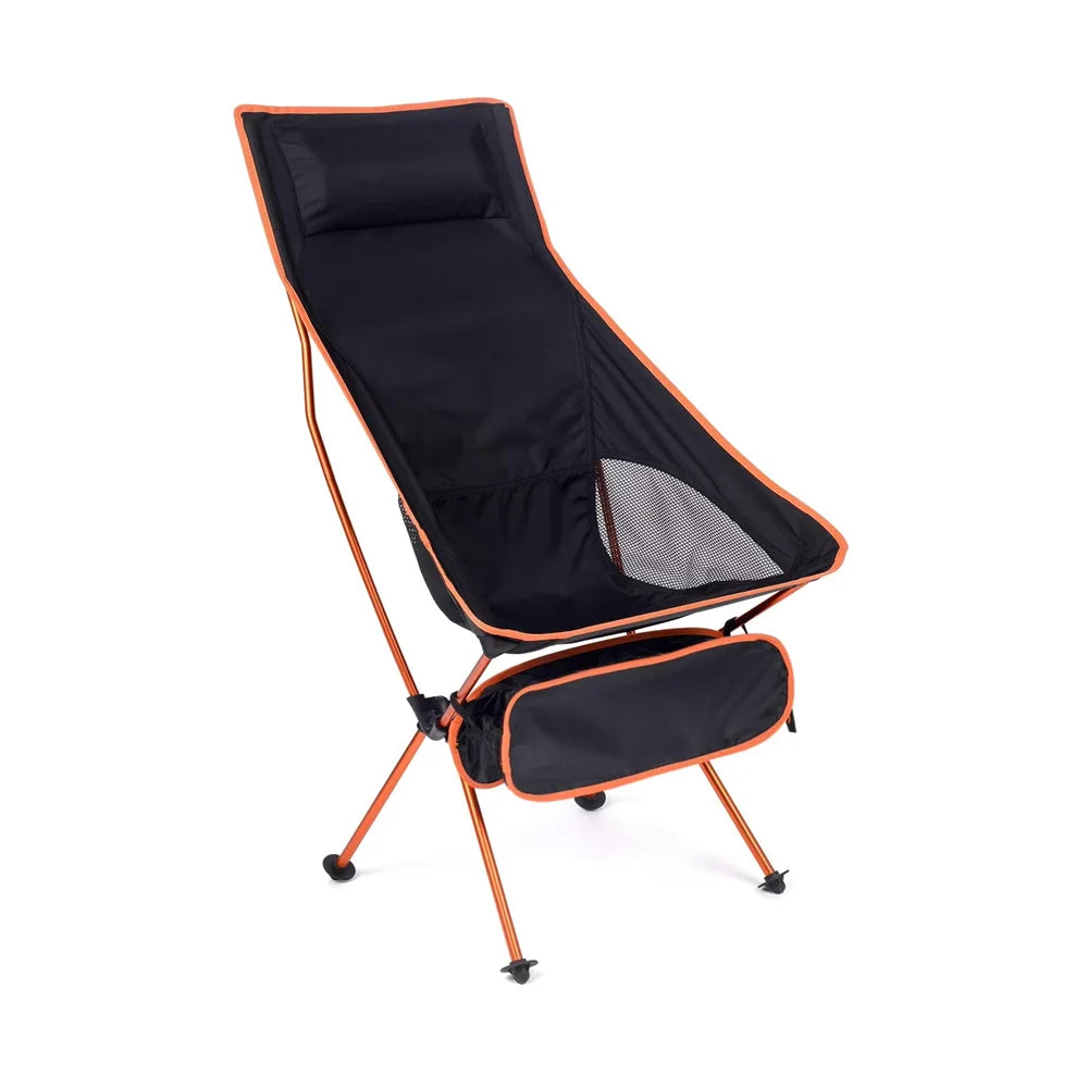 Ultralight Folding Chair β Portable & Extended Comfort for Camping, Fishing & More