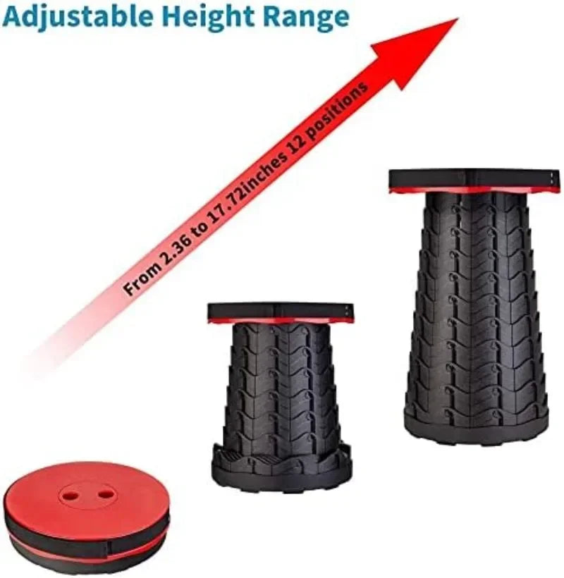 Collapsible Heavy-Duty Folding Stool – Built for Strength, Designed for Adventure