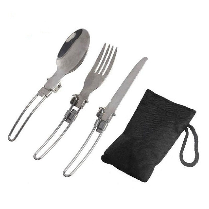 Outdoor Cookware Set – Compact 3-Piece Combo for Campsite Cooking