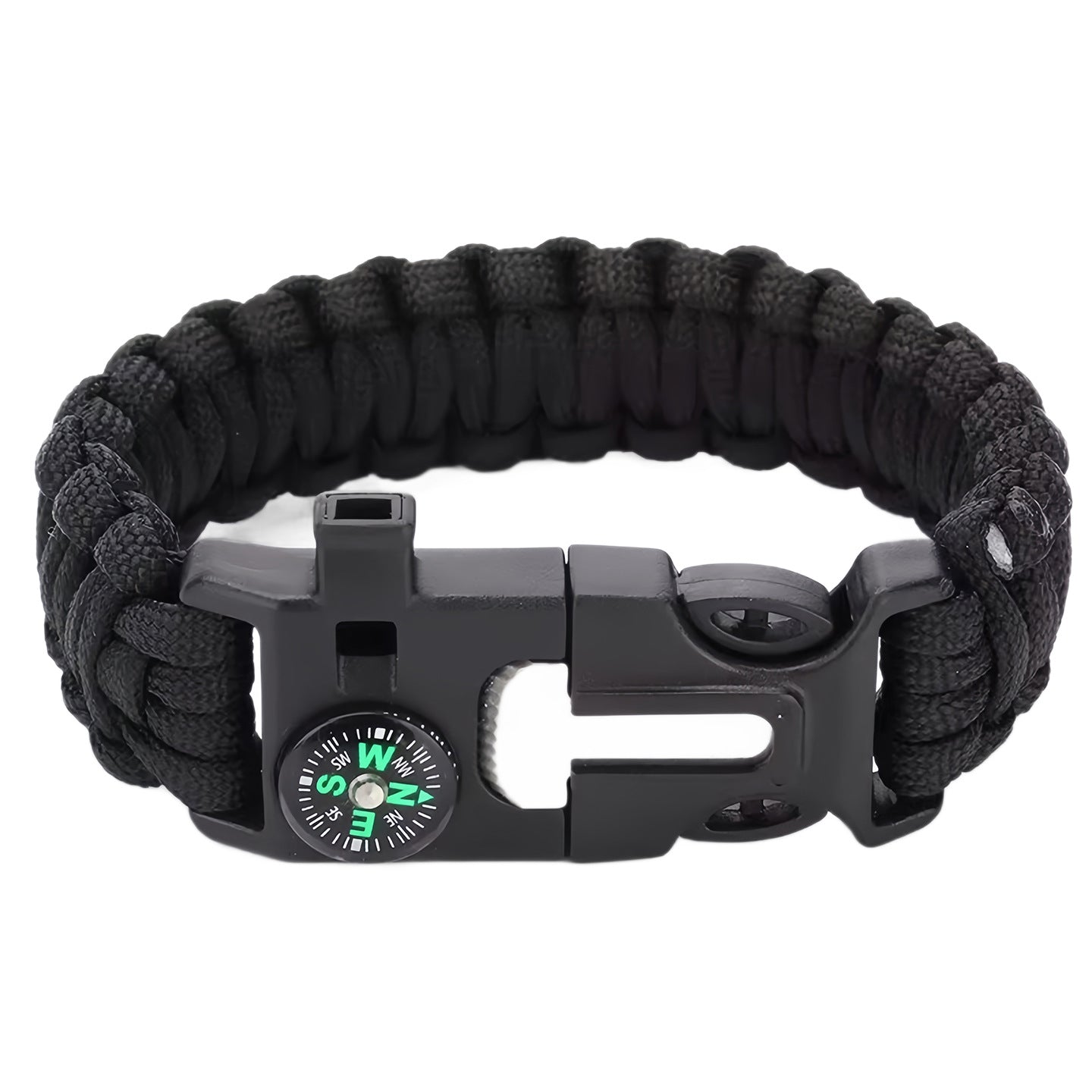 Emergency Survival Bracelet ? Compact Multi?Tool for Outdoor Preparedness
