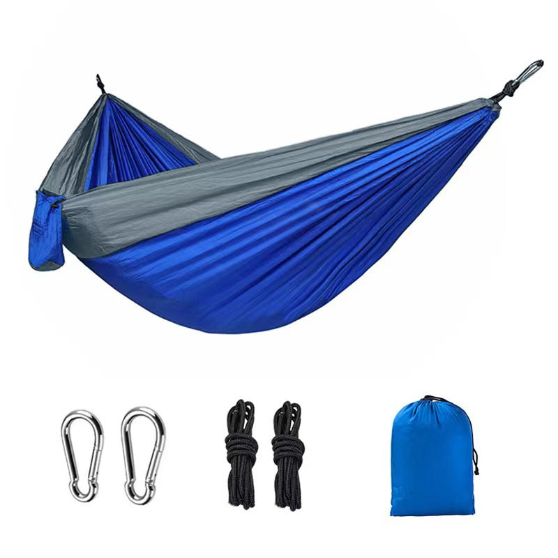 Camping Hammock – Single & Double Parachute Nylon Options
